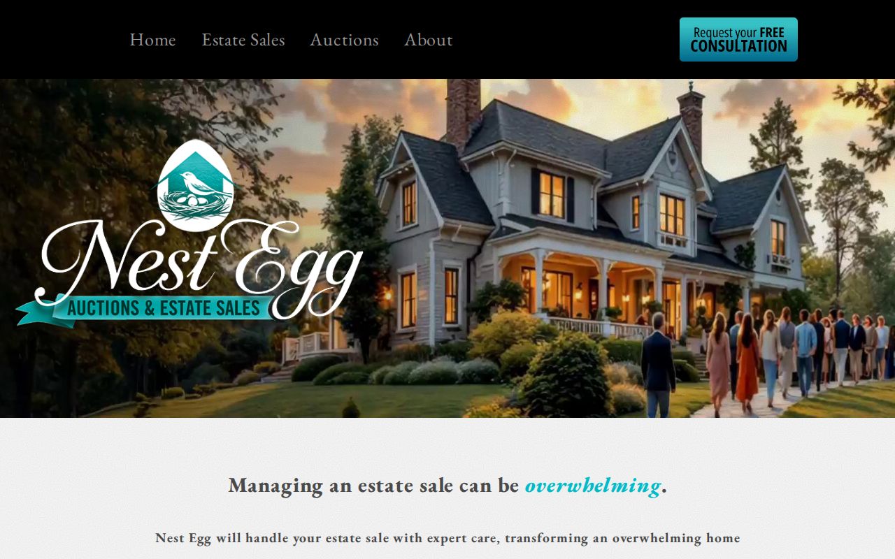 Nest Egg Estates logo